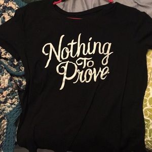 Size L Black T-shirt